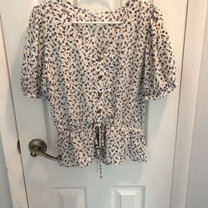 Women’s floral crop top